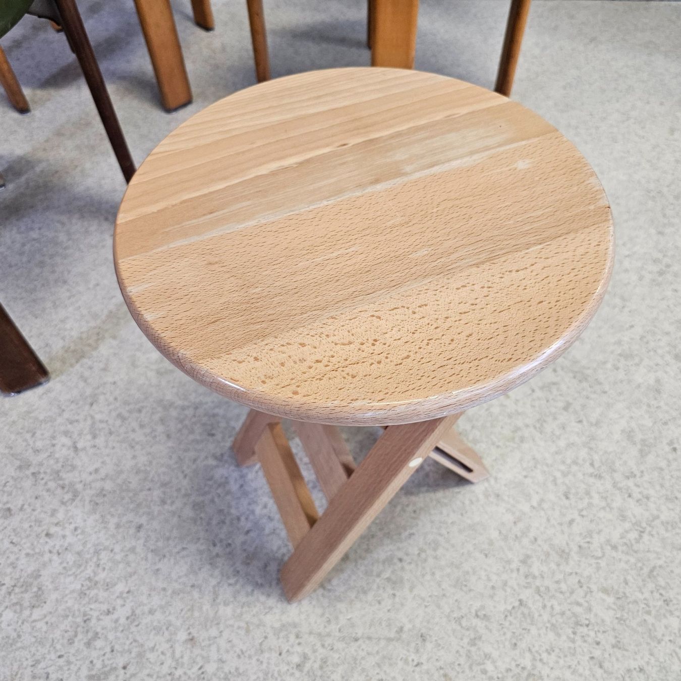 Sgabelli: 1 Stk. SUZY Style Hocker Höcker Stool Falthocker Klapphocker – Usato da Nottwil venduto da Wondewa-Shop 6