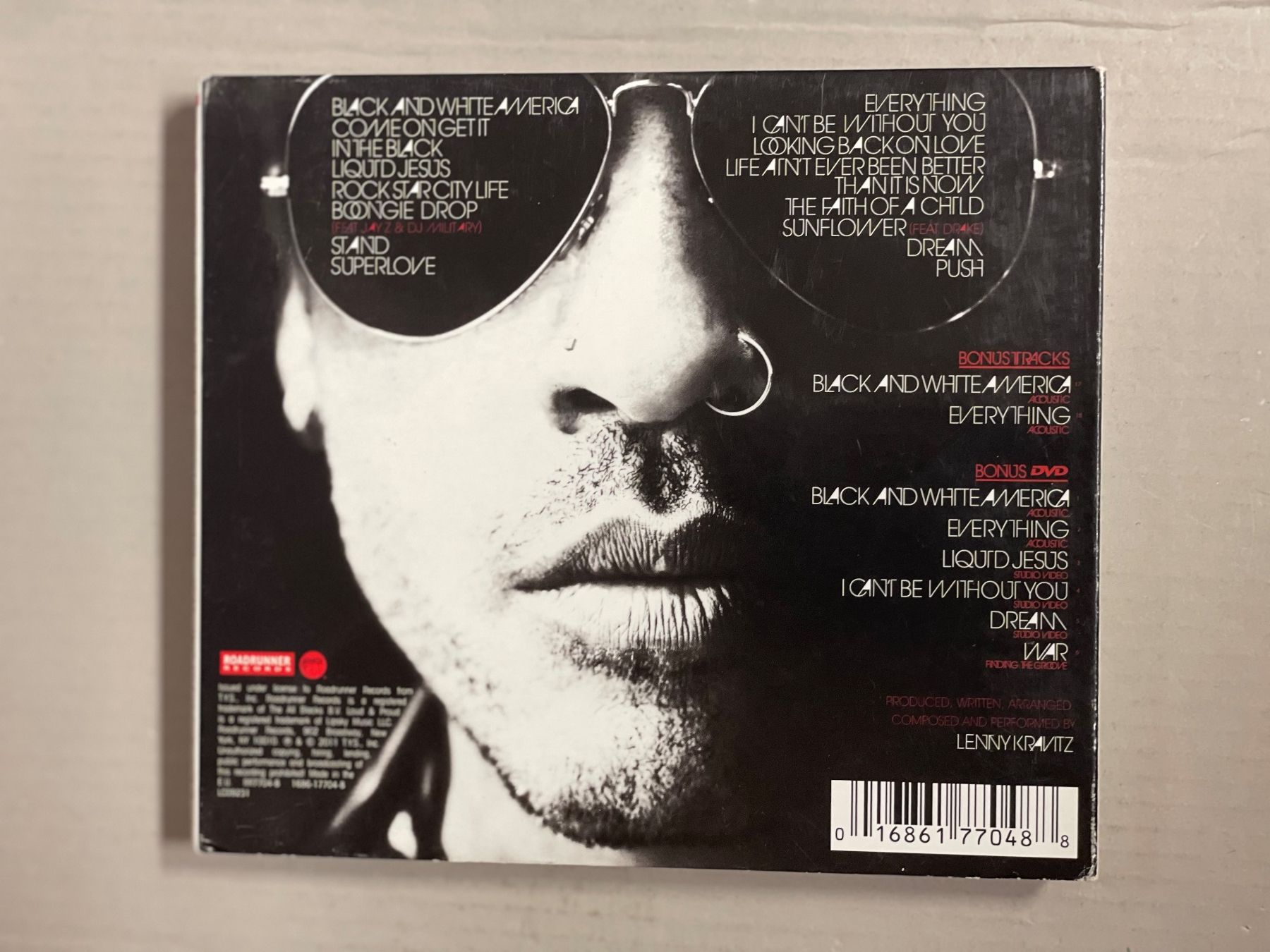 CD: Lenny Kravitz - Black and White America – Usato da Muri b. Bern venduto da AdidasCollector 1