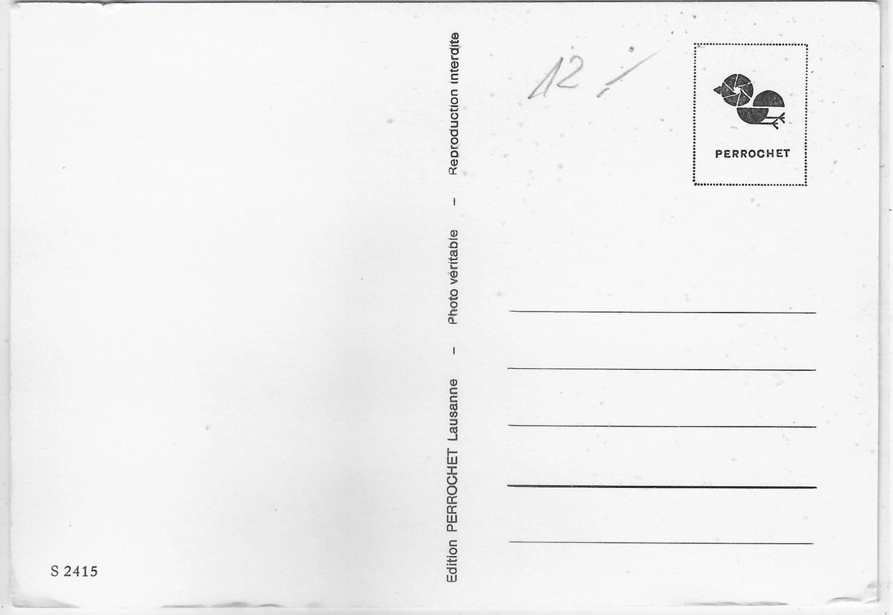 Cartoline postali: Chabrey - Vue generale – Usato da Ettingen venduto da Kartenplanet 1