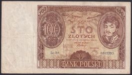 Polen 100 Zlotych 1934