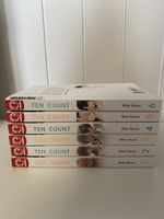 Manga Ten Count Rihito Takarai Band 1-6 guter Zustand