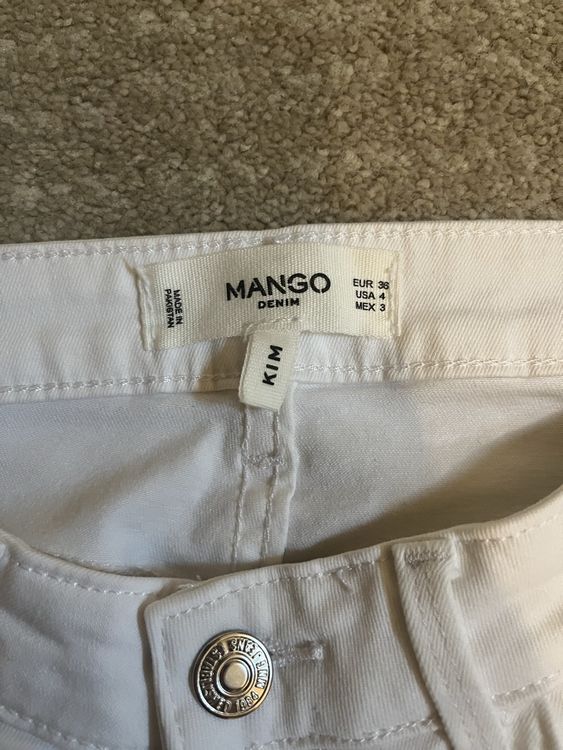 pantaloni bianchi mango Comprare su Ricardo
