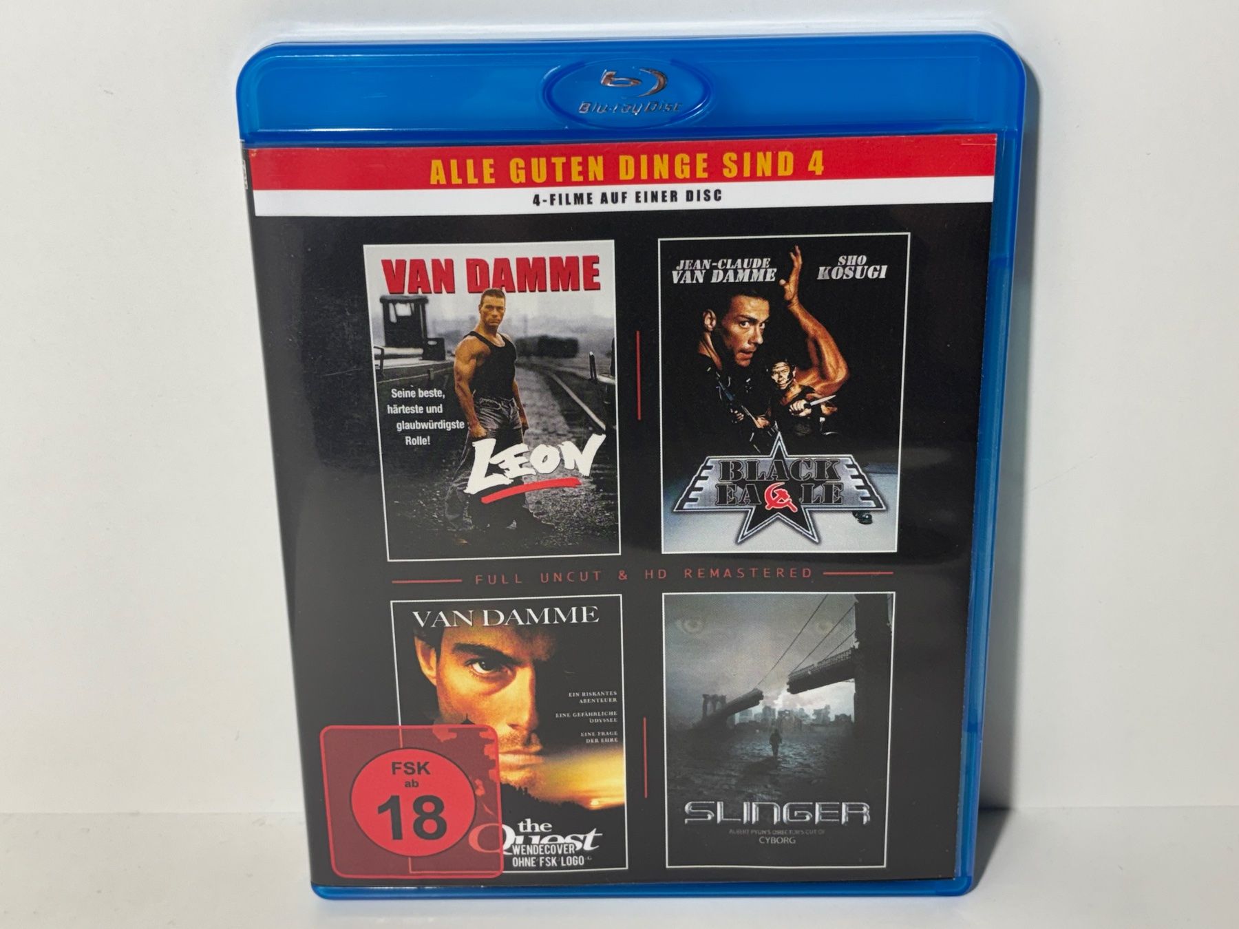 Alle DVDs: Leon / Black Eagle / The Quest / Slinger Blu Ray – Gebraucht aus Wilderswil von Mr.Fury