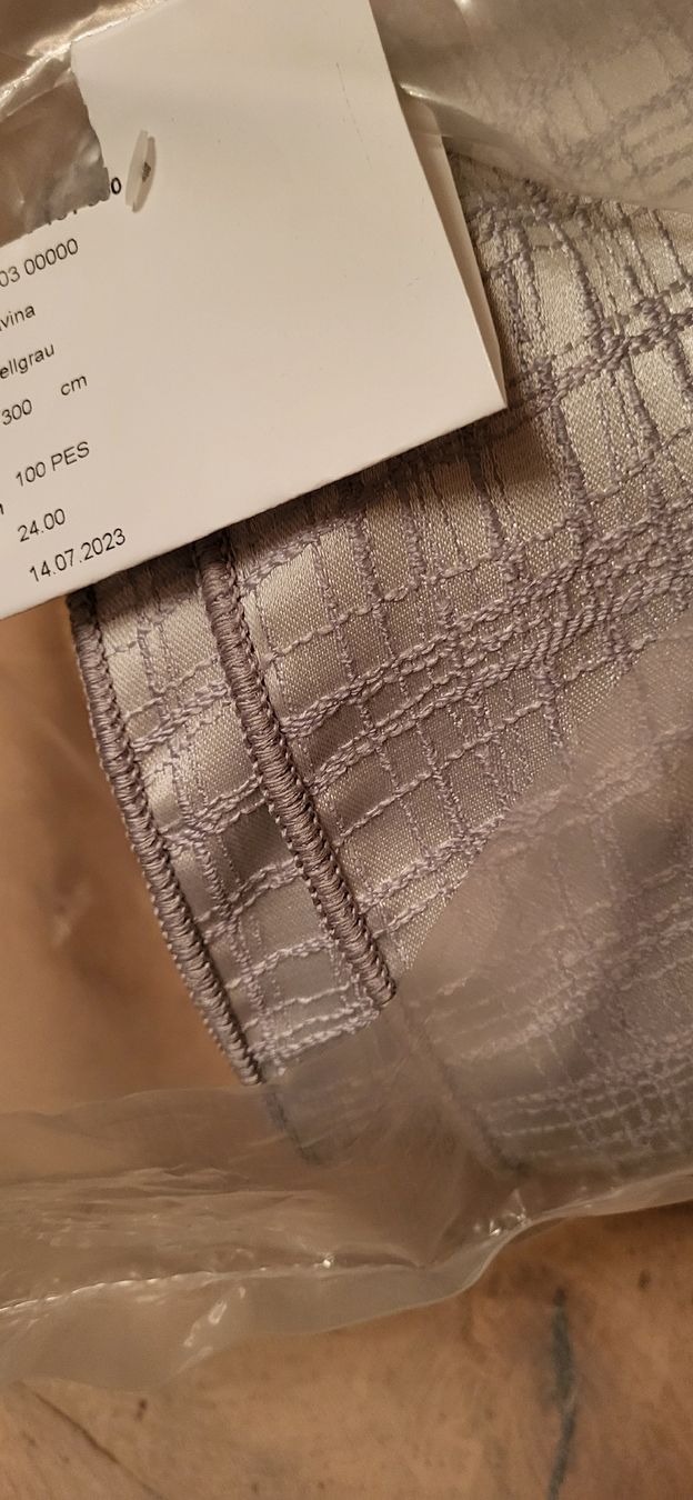 Stoffe: Stoff grau 24 m. x 300 cm neu! – Neu und originalverpackt aus Wangen ZH von Macle 2