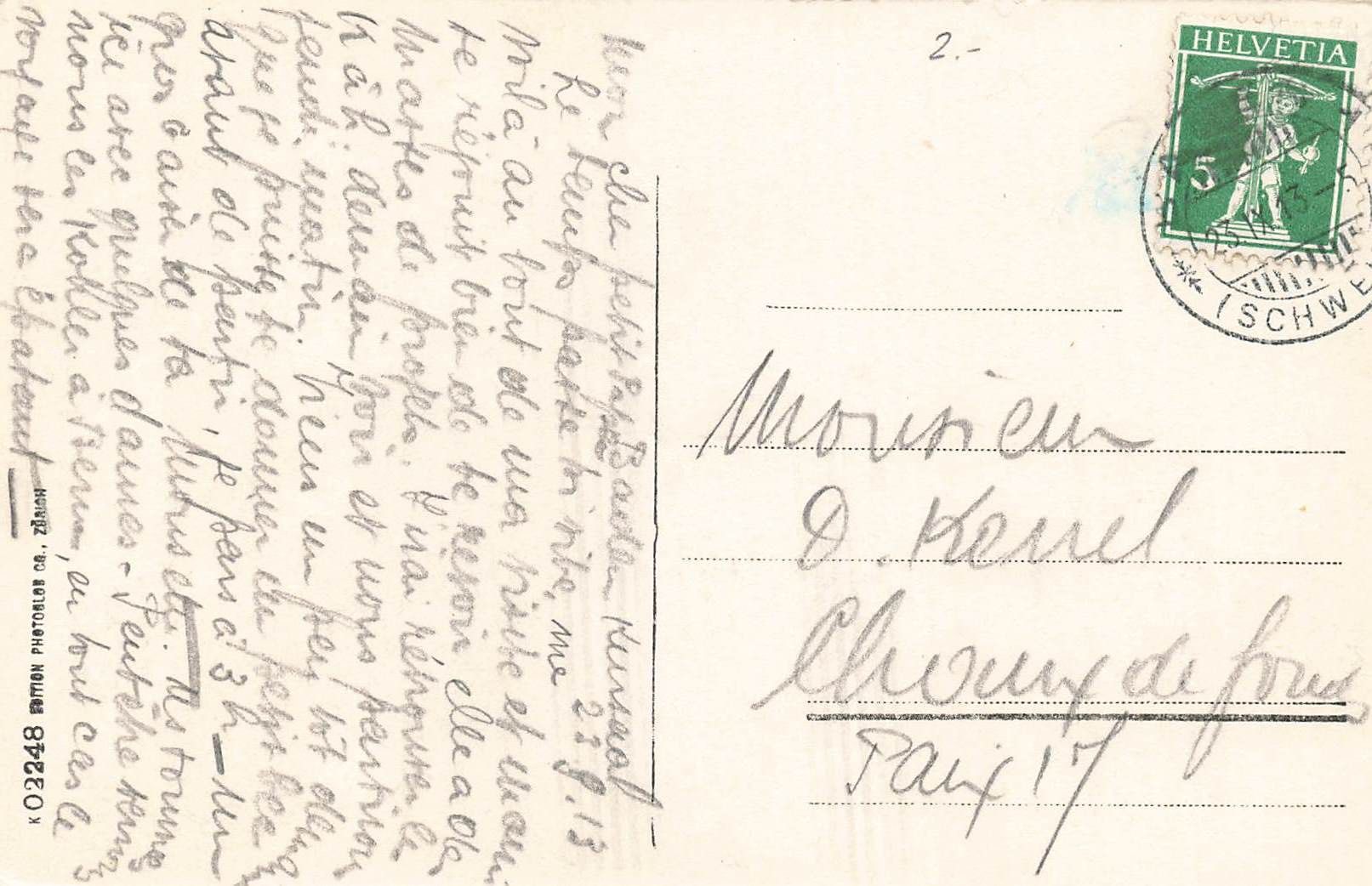 Cartoline postali: Baden Casino (AG) – Usato da Biasca venduto da Blenio71 1