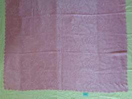 Tischdecke Farbe rosa 128 cm. x 156 cm.