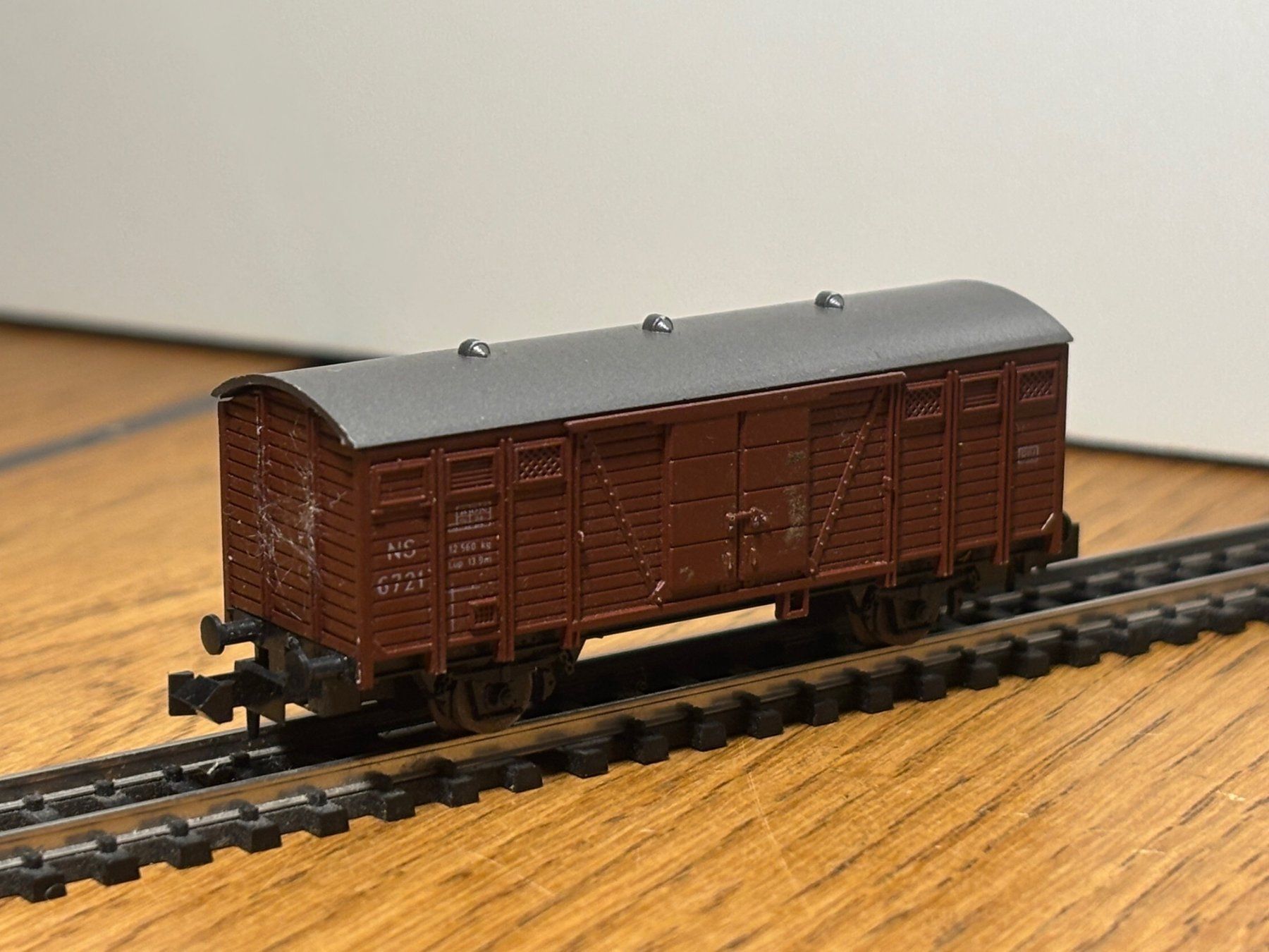 Modellini di ferrovie: L1521: Güterwagen (Spur N) – Usato da Birsfelden venduto da Birs_25 2