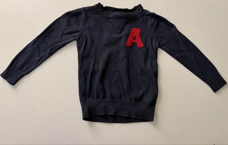 Feinstrickpullover blau (98)