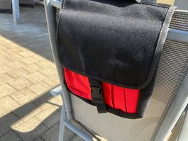 Fahrrad Tasche- Herrenvelo Mittelstange mit Klettverschluss