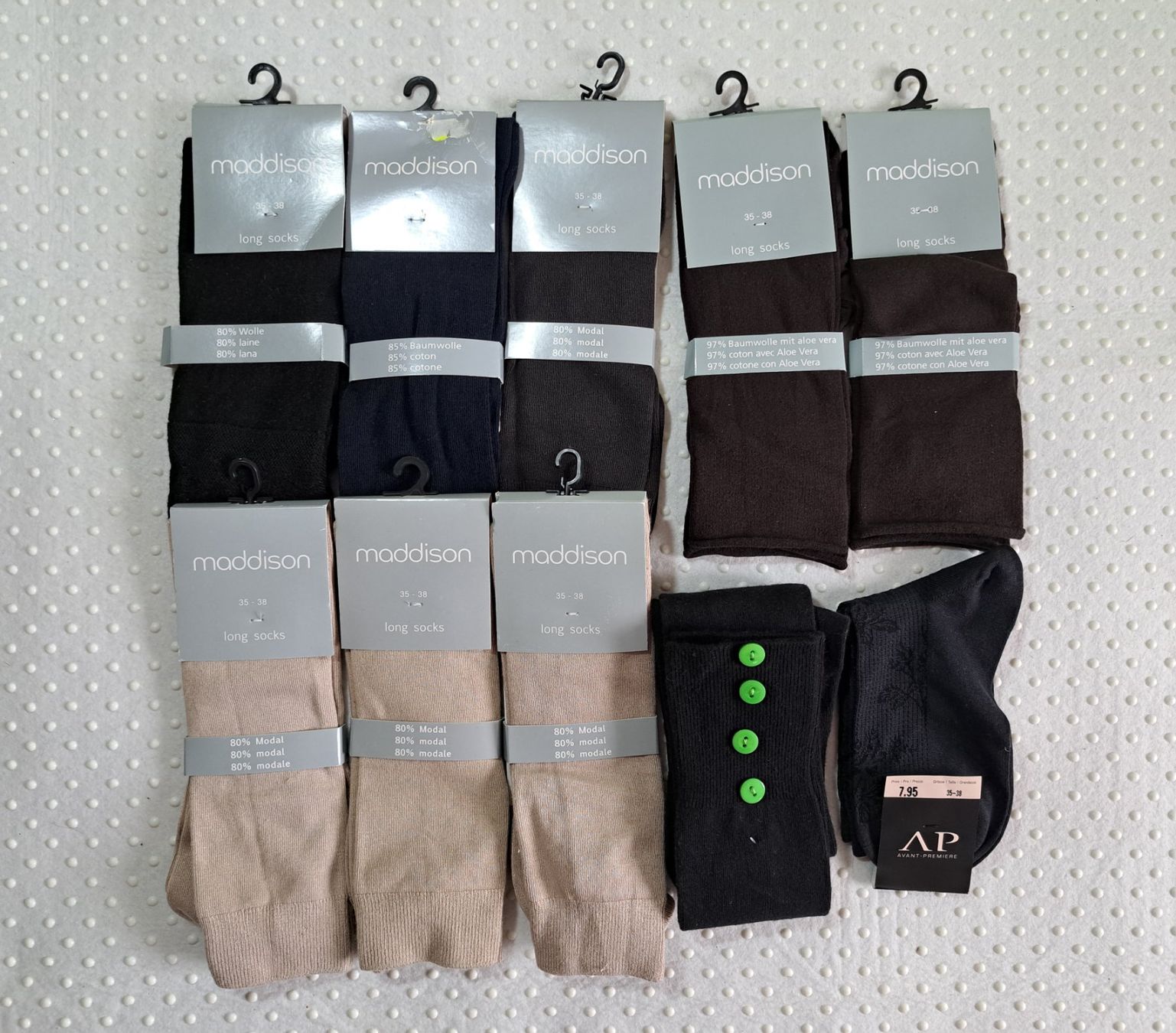 Calze: NEU! 10x Socken Mix Maddison Gr. 35-38 – Nuovo e nell'imballaggio originale da Gysenstein venduto da joshuas81