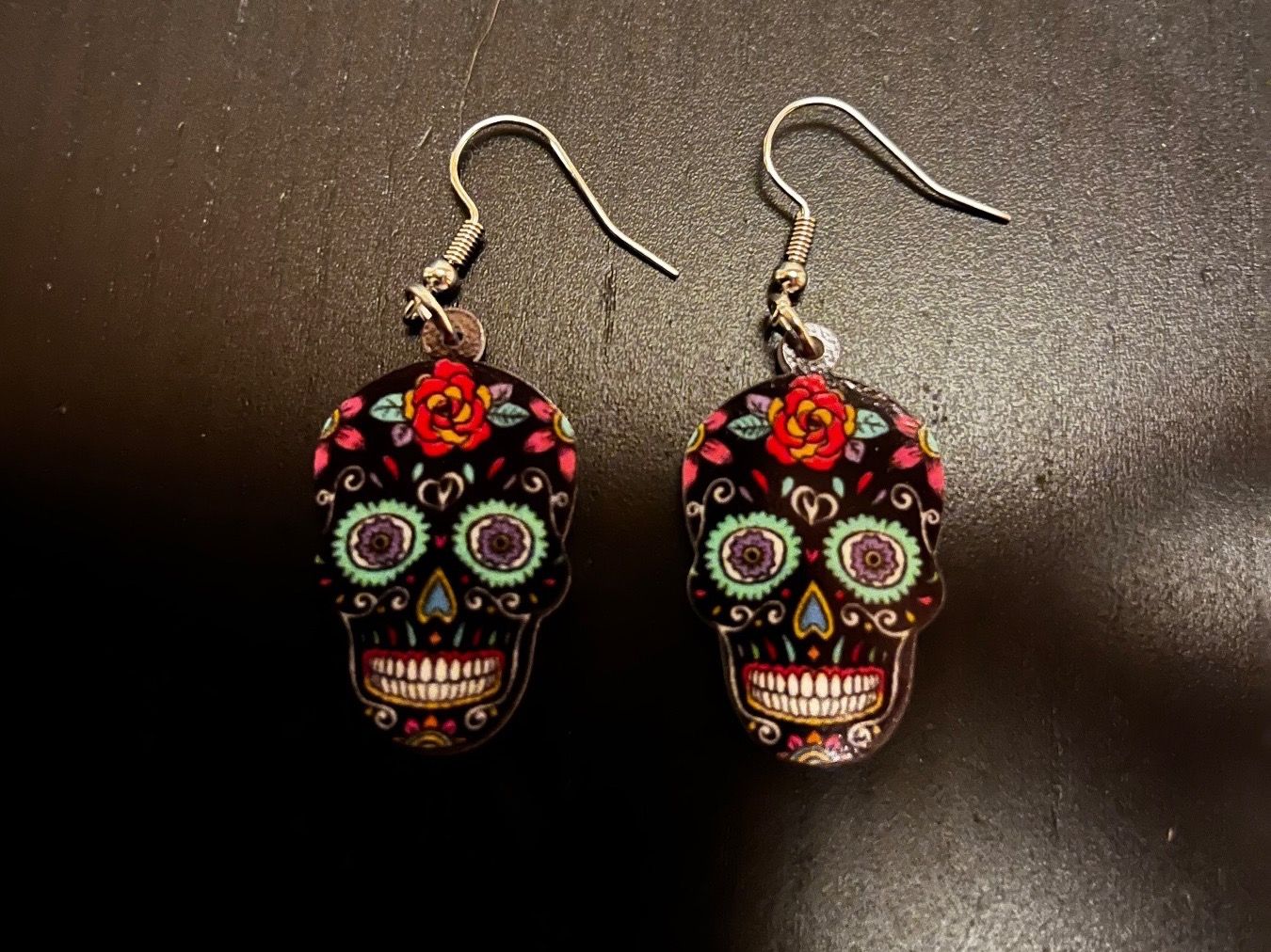 Orecchini pendenti & Orecchini a lobo: Ohrringe Schädel ( Santa  Muerte) – Nuovo (secondo la descrizione) da Gams venduto da Mariawicca 2