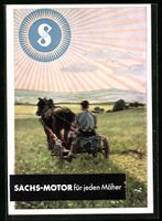 Sachs-Motor für jeden Mäher, Reklame