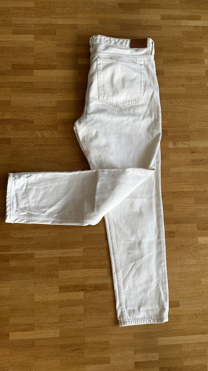Mango Jeans: Mango Relax Jeans, weiss, Gr. 42(L)Sommerlook! – Gebraucht aus Winterthur von -BeHappy24- 2