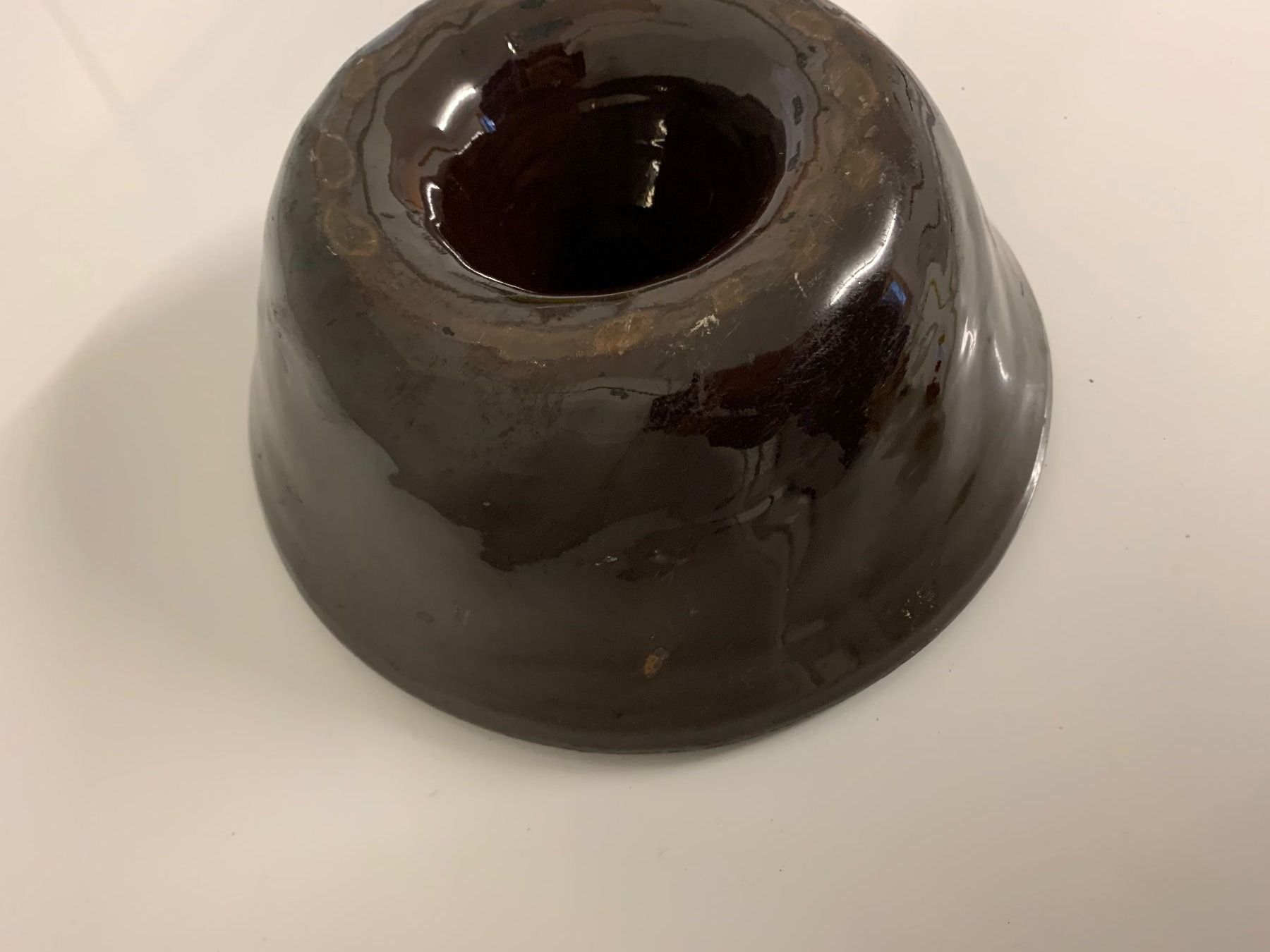 Teglie da forno: Gugelhopfform, antik, braun glasiert – Usato da Flims-Waldhaus venduto da 5_egg 2