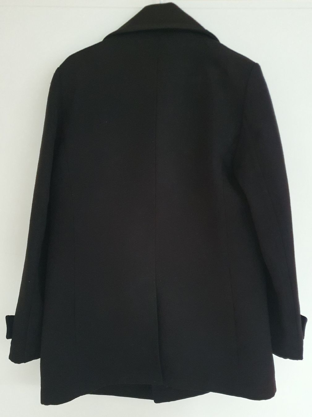 H&M Cappotti: Kurzmantel, Pea Coat, schwarz, Grösse 46 – Nuovo (secondo la descrizione) da Luzern venduto da Alles15stutz 1