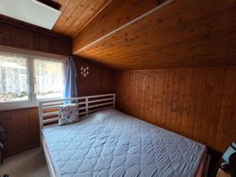 Bettgestell Holz weiss , Roost und Matratze  160x200 cm