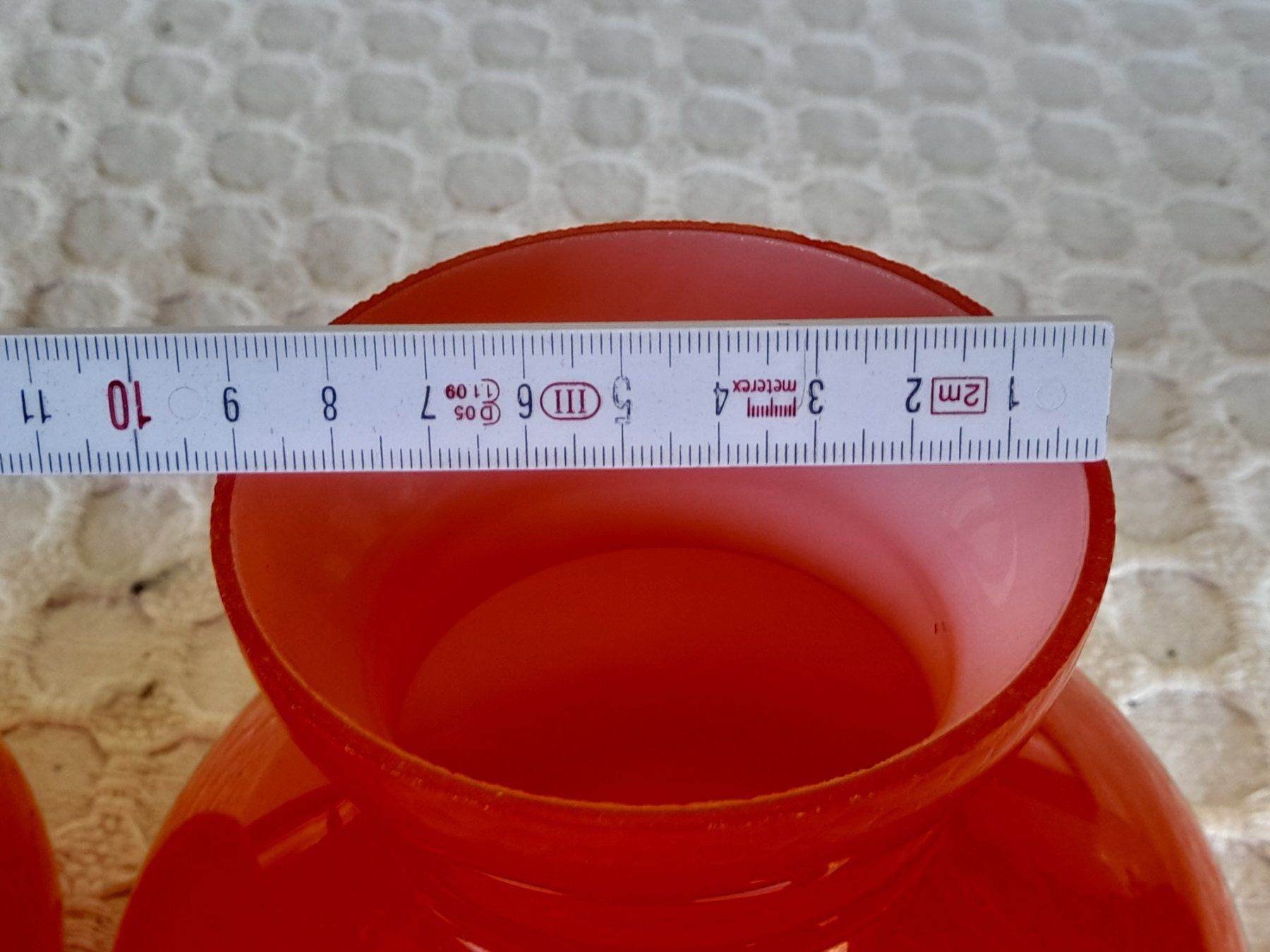 Abat-jours: 2 Glas-Lampenschirme orange – D'occasion à Thun par Treff.....e 7