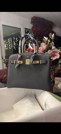 Hermes Birkin 30 mit twilly 