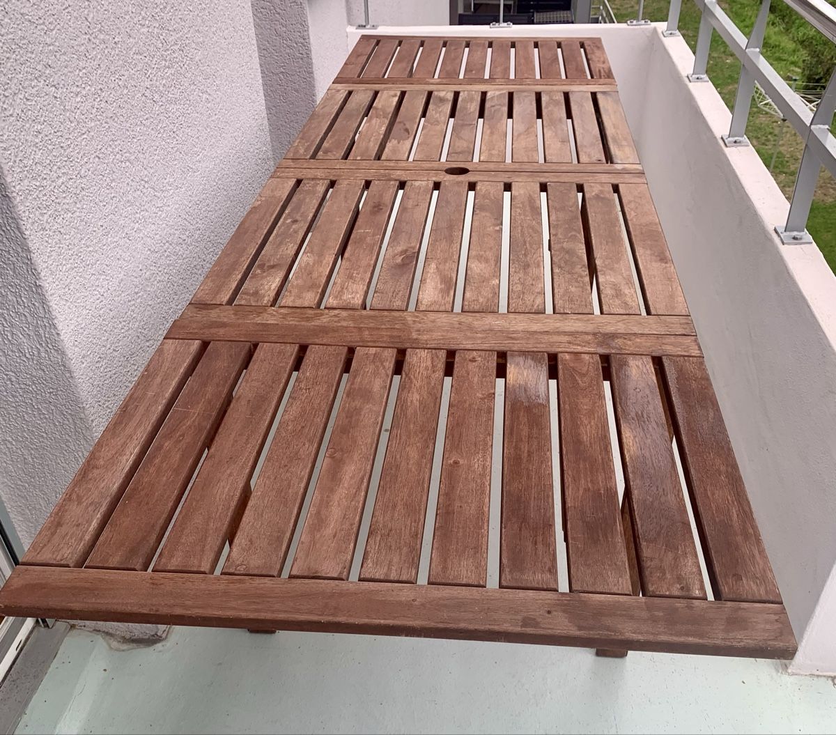 Tavoli: Gartentisch Ikea ÄPPLARÖ .. HOLZ – Usato da Obfelden venduto da montes50 1