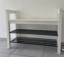 IKEA HEMNES Bank mit Schuhablage