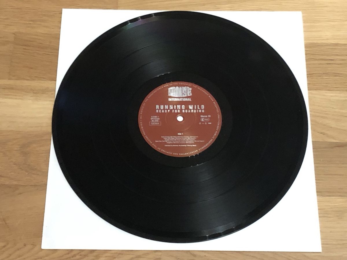 Schallplatten: Running Wild. 1988. Ready for Boarding – Gebraucht aus Faulensee von Mizuno06 2
