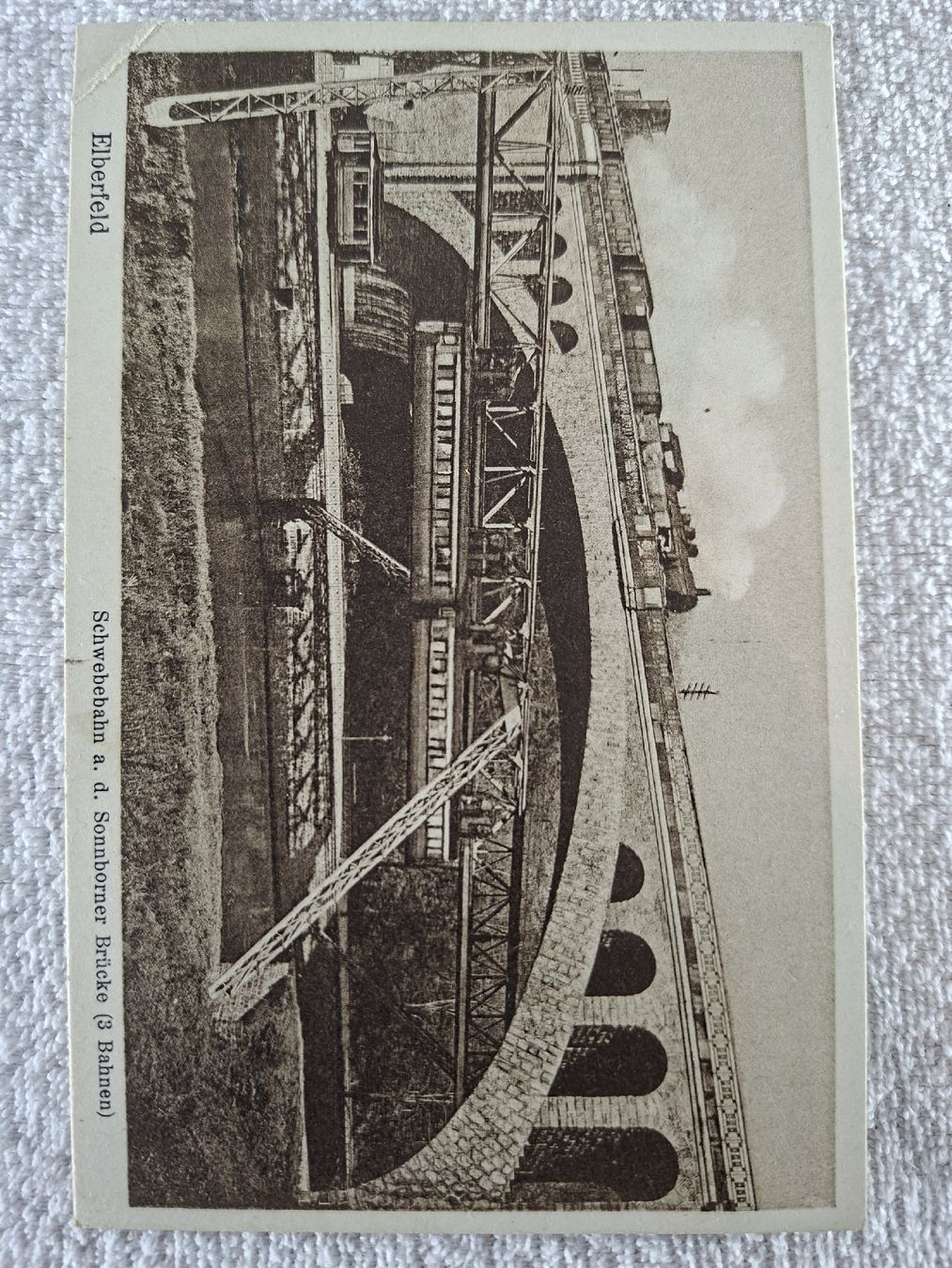 Cartoline postali: Ansichtskarten, Schwebebahn Elberfeld-Barmen – Usato da Grindelwald venduto da carro5 5