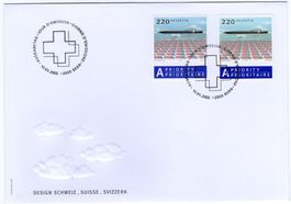 2005 Fixpencil auf seltenem Combo-FDC