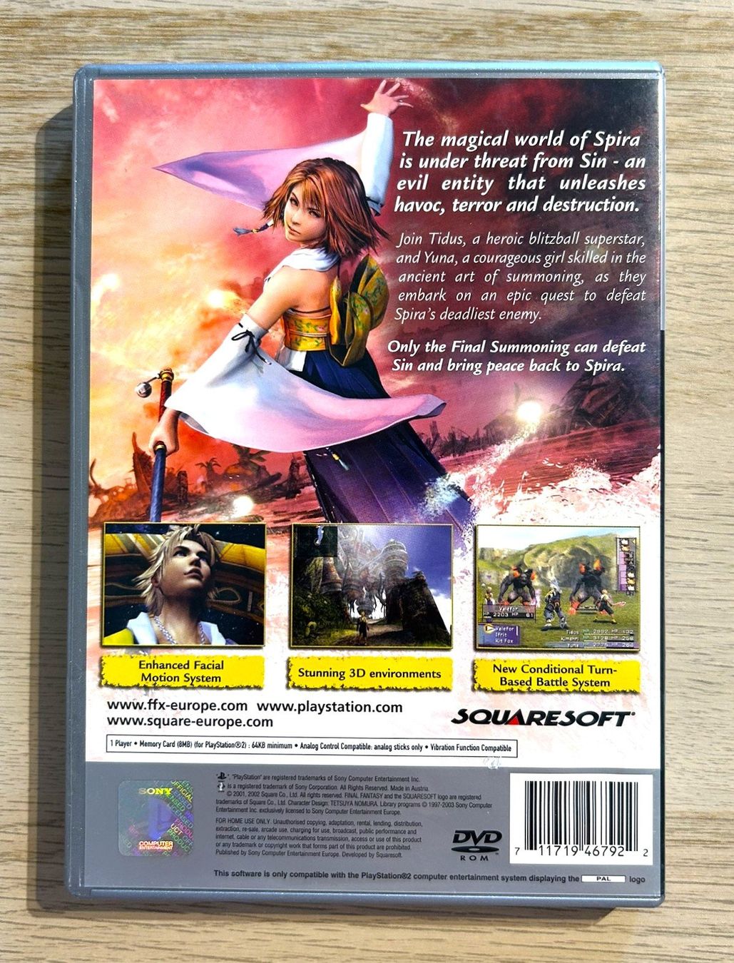 Sony Giochi: Final Fantasy X PS2 – Usato da St. Gallen venduto da Alpine.Arcade 1