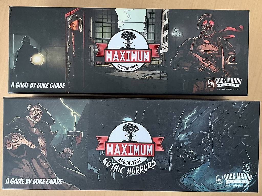 Giochi: Maximum Apocalypse + Gothic Horrors Erweiterung – Usato da Zürich venduto da Goodsound