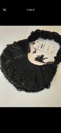 Zara Umhängetasche, schwarz, Gr. M, neuwertig, top Zustand