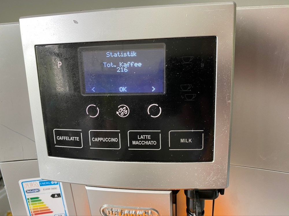 DeLonghi Perfecta cappuccino graphic touch nur 216 bez ge