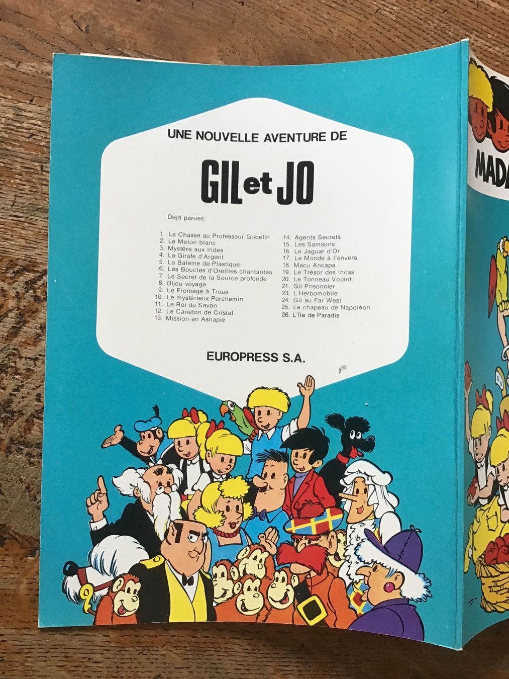 Fumetti: Gil et Jo EO T 27 – Usato da Fully venduto da Ruby97 3