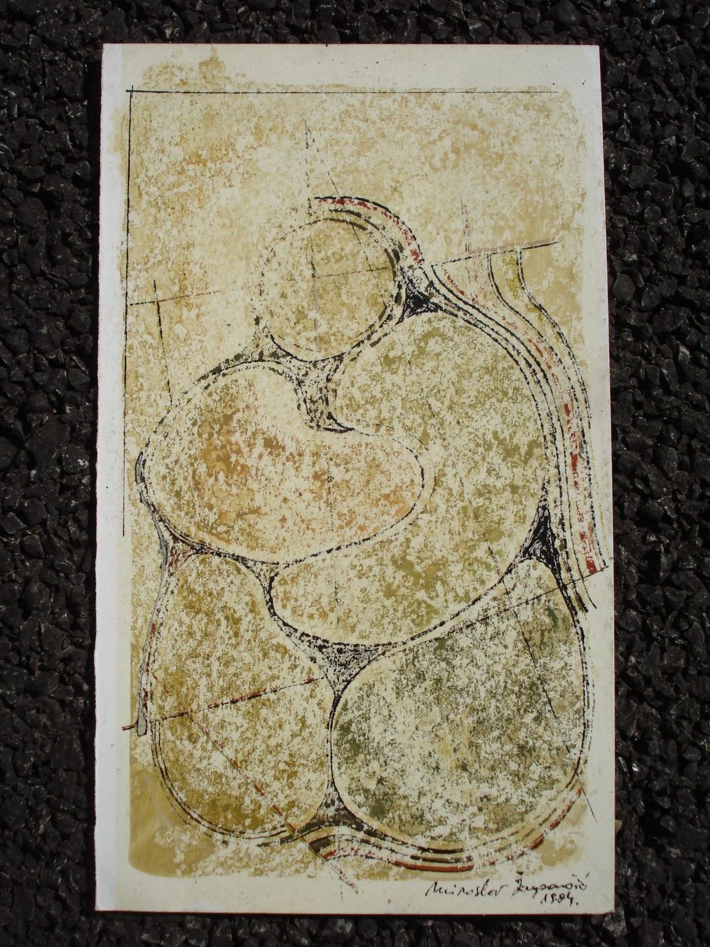 Gemälde: Miroslav Zupancic geb. 1949 – Gebraucht aus Basel von art.basel