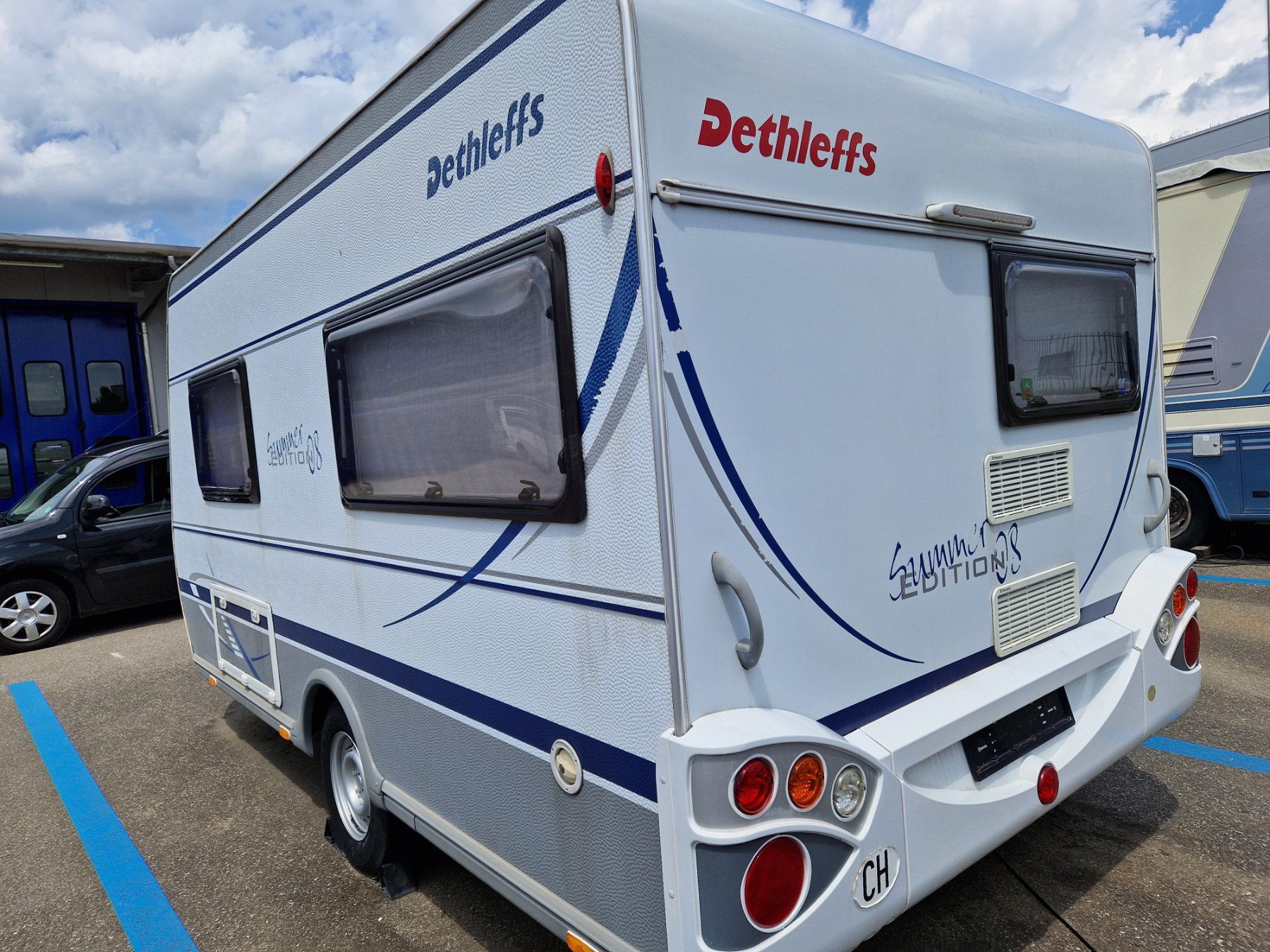 Dethleffs Veicoli da campeggio: Wohnwagen Detlef 4 PL ohne Vorzelt – Usato da Bellach venduto da Freddie3 5
