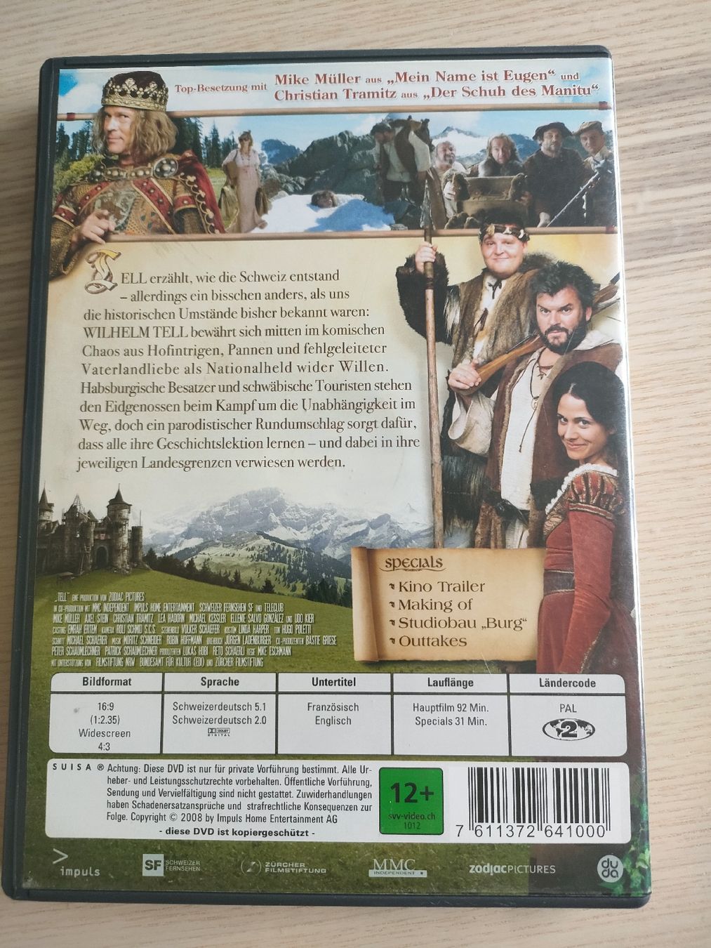 Tutti i DVDs: Tell – Usato da Mönchaltorf venduto da Icelandichorse 1