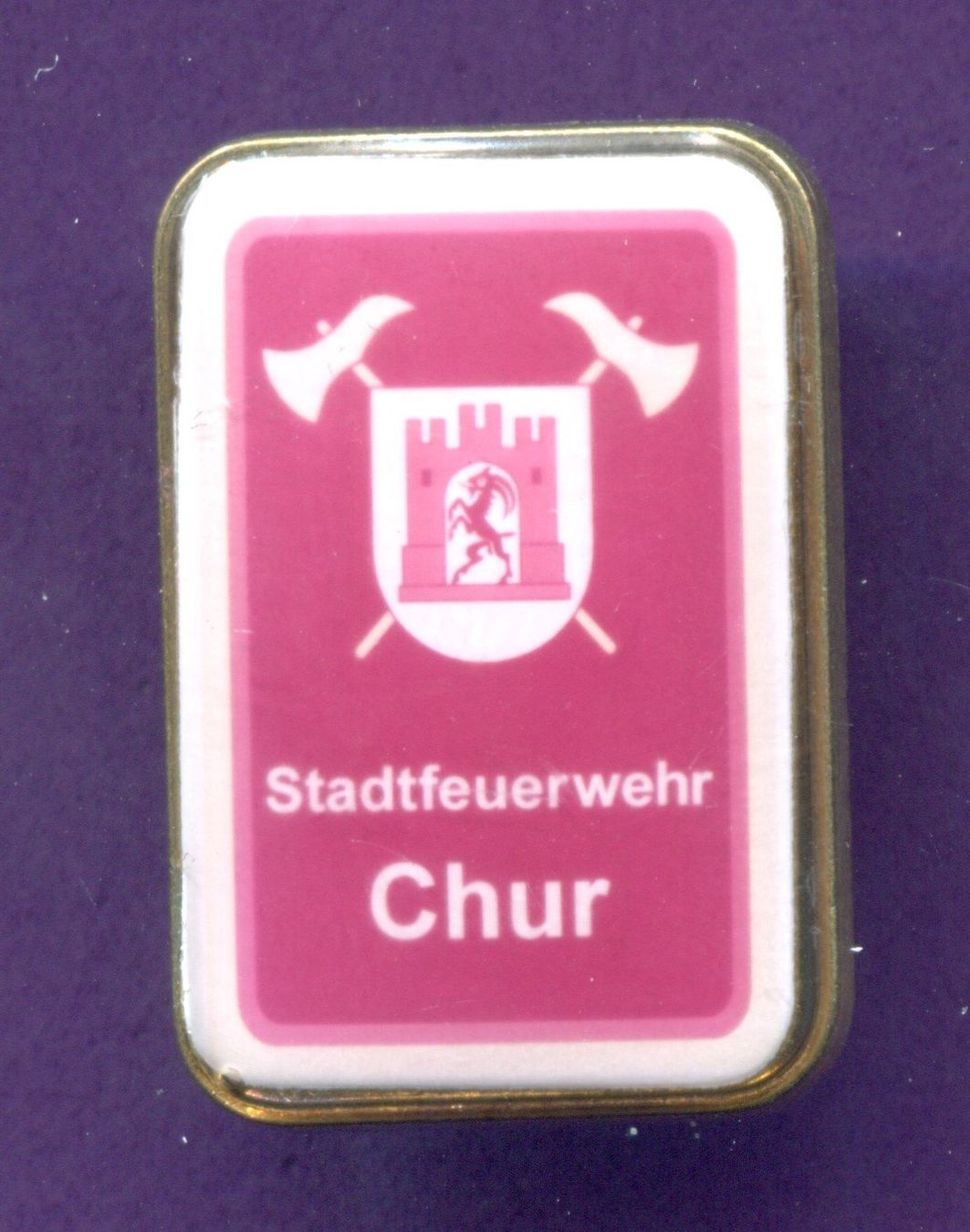 Placchette & Badge: Feuerwehr  CHUR – Usato da Winterthur venduto da Sammleroase