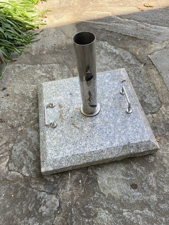 GartenSchirmständer Granit Kaufen auf Ricardo