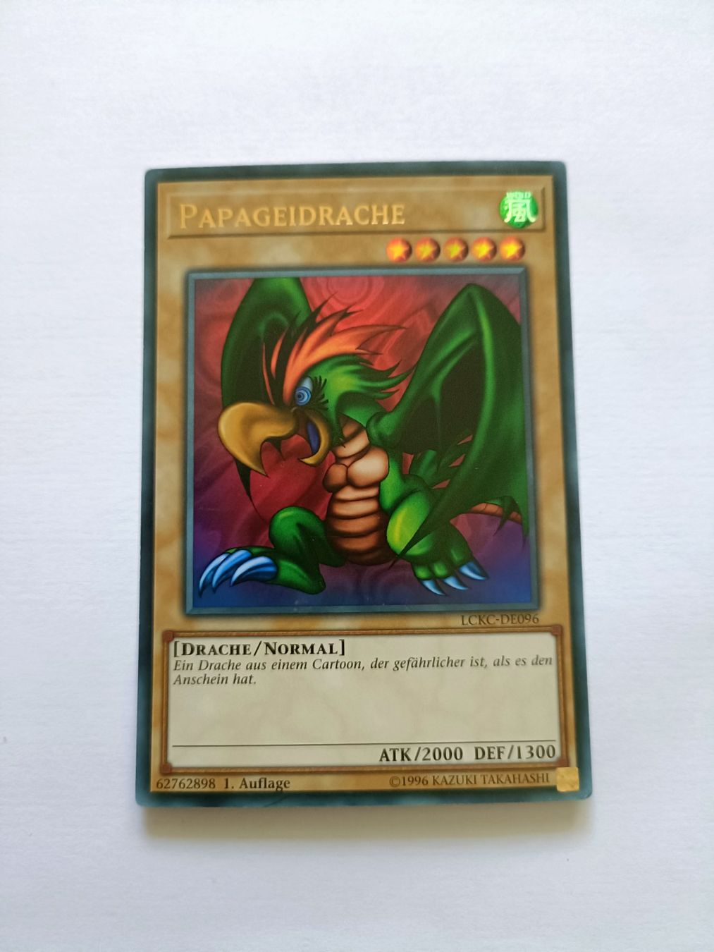Yugioh Carte collezionabili: Yu-Gi-Oh! Papageidrache – Usato da Köniz venduto da Gamecollect