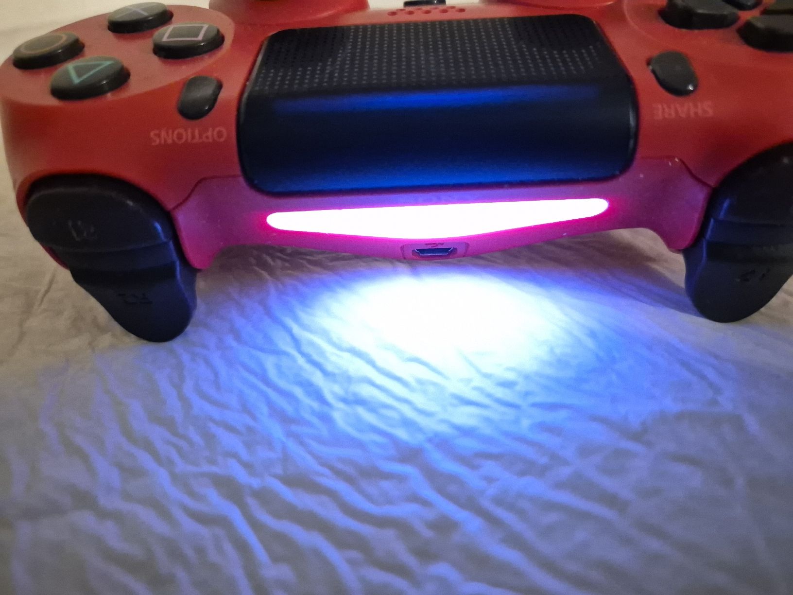 Controller: Sony PlayStation 4  Controller rot gebraucht – Usato da Füllinsdorf venduto da Piter1893 5