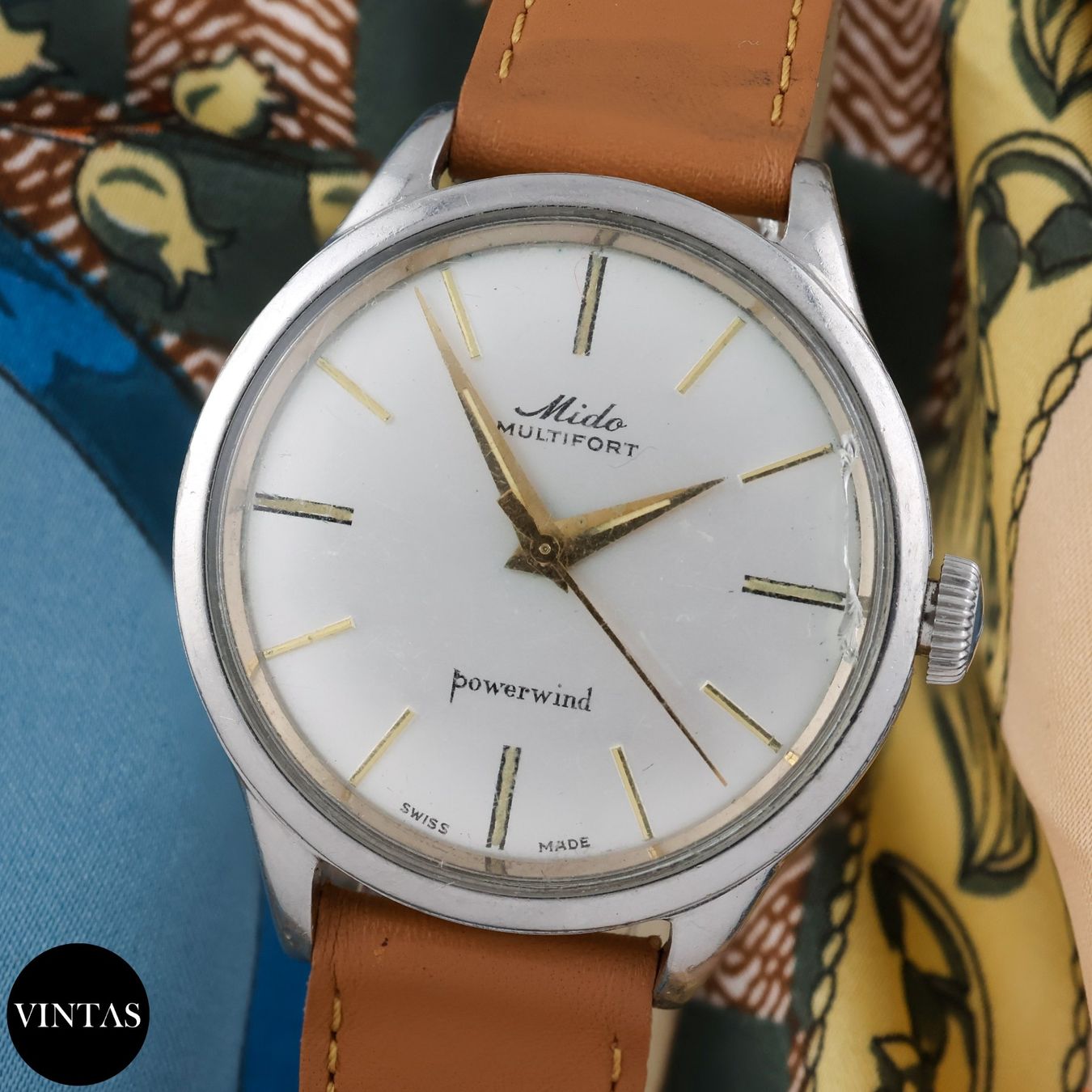 Mido Orologi: Vintage Mido Multifort Powerwind – Usato da Zürich venduto da Vintas 1
