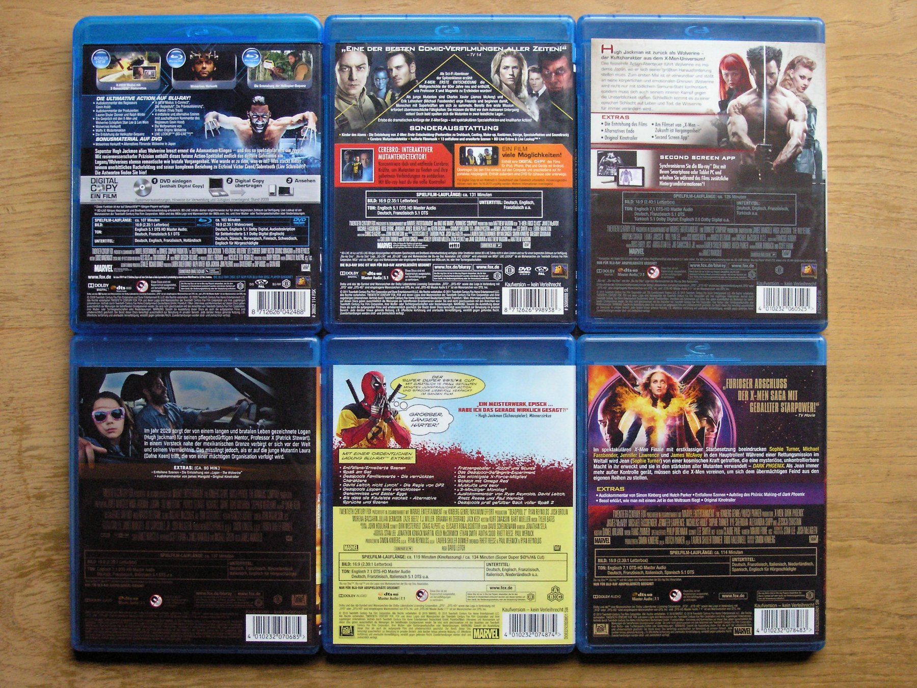 Alle DVDs: X-MEN/DEADPOOL Superhelden Collection – Gebraucht aus Zuzwil SG von vette13 4