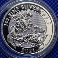 Valiant 2021 1 oz Fine Silver 999.9