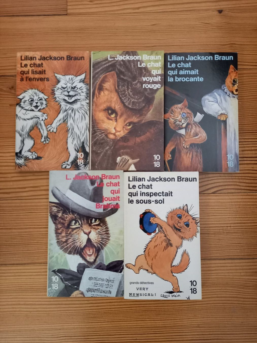 Libri: Lilian Jackson Braun "Le chat qui..." – Usato da Neuchâtel venduto da Dualseele