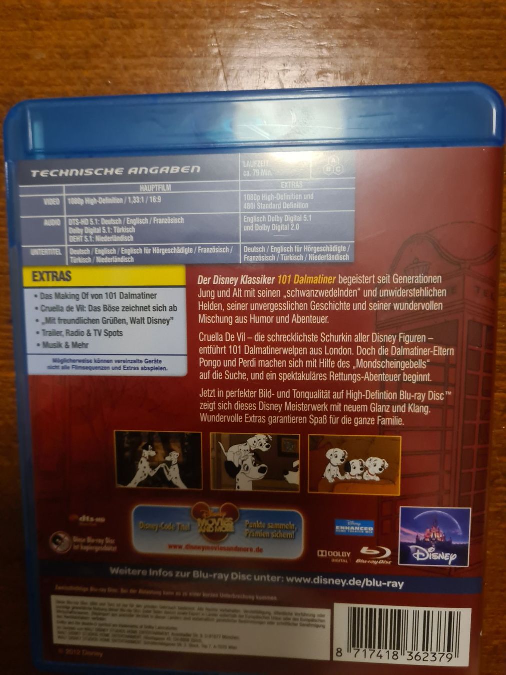 Alle DVDs: 101 Dalmatiner – Gebraucht aus Laupen ZH von chefdom 2