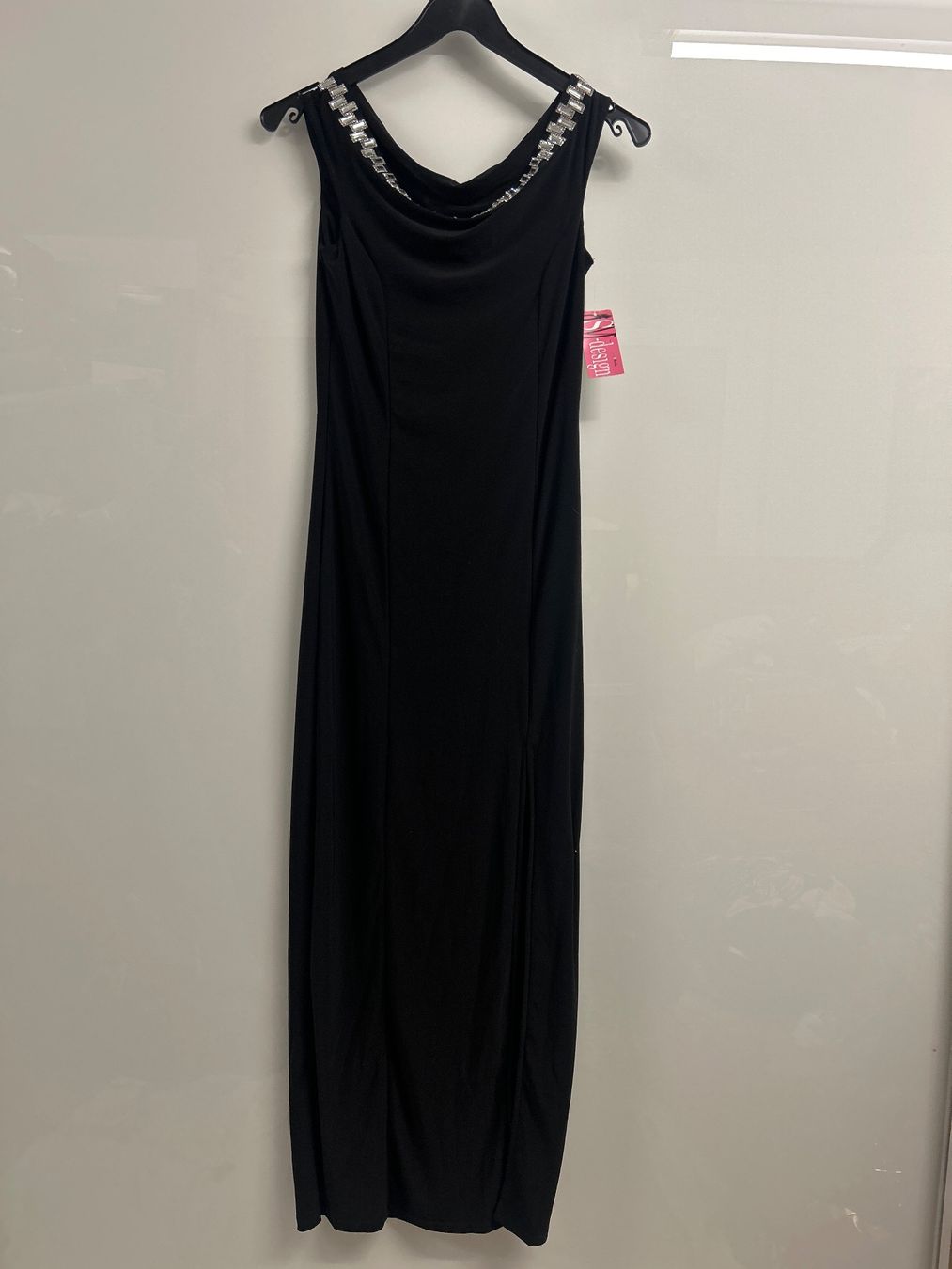 Vestiti: Abendkleid mit Strass, schwarz Gr M NEU – Nuovo e nell'imballaggio originale da Regensdorf venduto da Spyke55