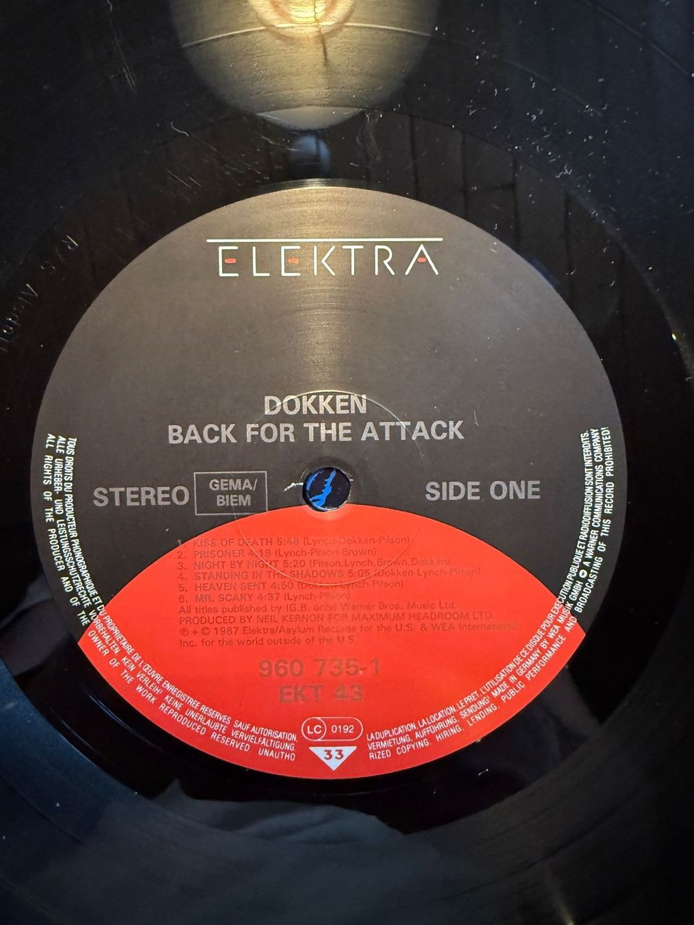 Schallplatten: Dokken – Back For The Attack - Original – Gebraucht aus Unterägeri von hero87333 5
