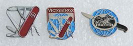 Victorinox 3 verschiedene Pin Taschenmesser Sackmesser