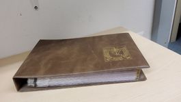 Briefmarkensammlung Schweiz - Helvetia komplett im Album1978