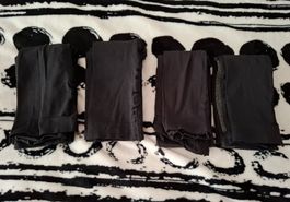 4x Damenstrumpfhosen(Leggins) ohne Füsse gr.ca.S/M