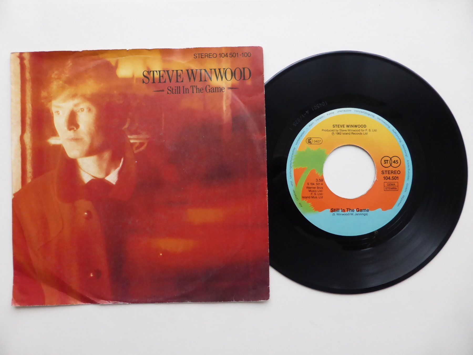 Dischi in vinile: VINYL SINGLE   STEVE WINWOOD – Usato da Küssnacht am Rigi venduto da Mondkinder